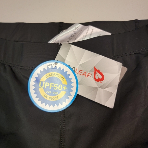 Baleaf Cycling Shorts Adult Extra Large Black Padded Nylon Spandex Blend - Picture 5 of 7